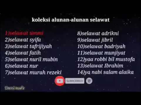 koleksi alunan selawat