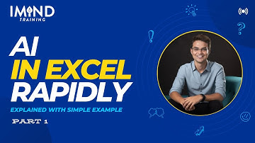AI in Excel (Part 1)