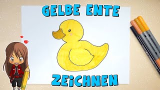 Gelbe Ente einfach malen für Kinder | ab 5 Jahren | Malen mit Evi | deutsch screenshot 5