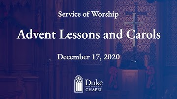 Advent Lessons and Carols