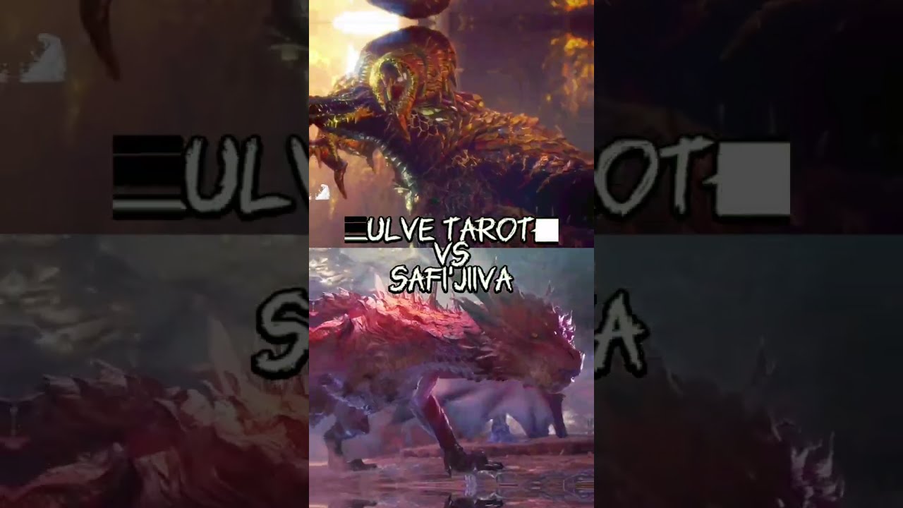 Safi’Jiiva vs Kulve Taroth (Monster Hunter 1 vs 1)