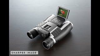 12X Zoom Digital Camera Binoculars by Sharper Image screenshot 1