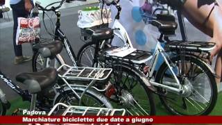 Padova. Marchiature biciclette, due date a Giugno 12.06.2015