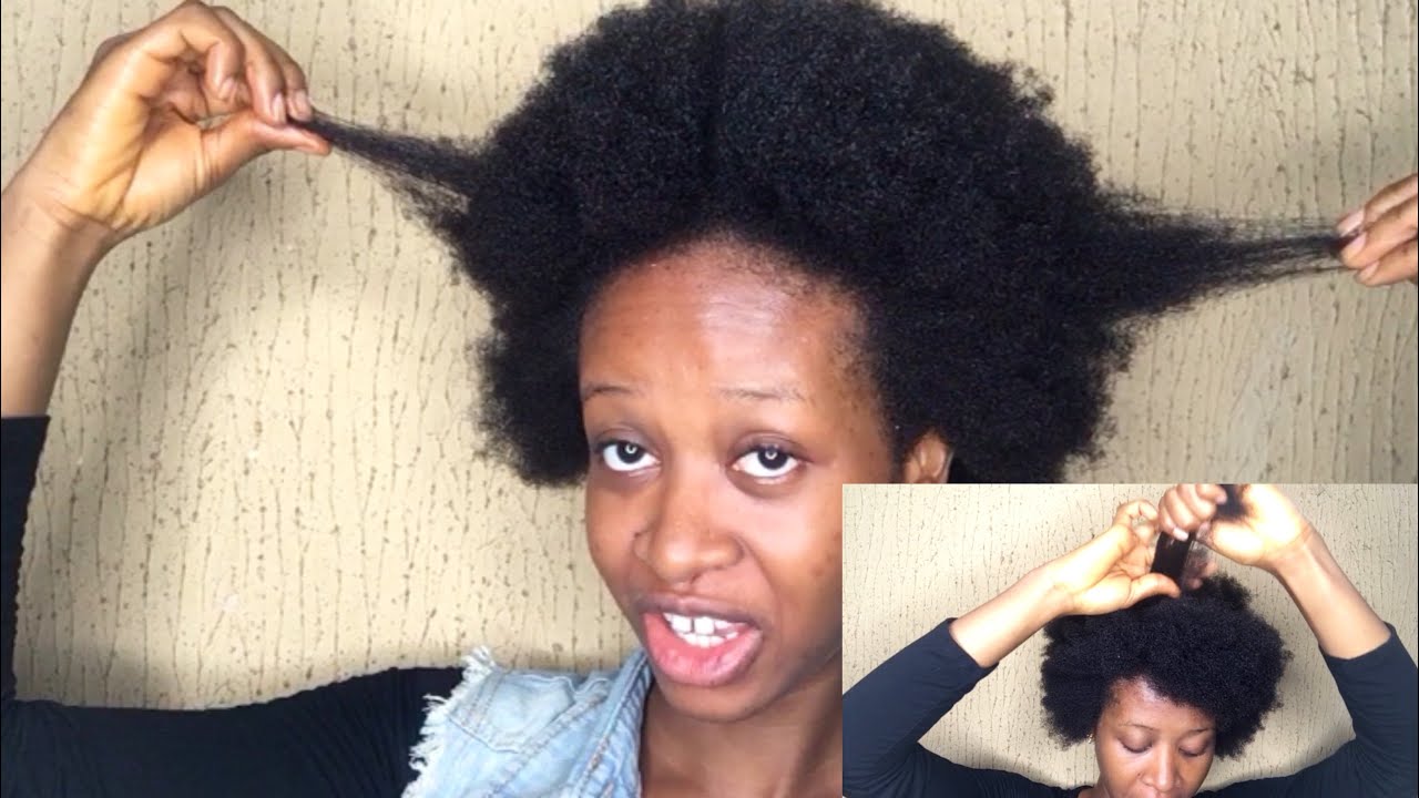 HOW TO: Prepare 4c Natural Hair For Protective Styling - YouTube