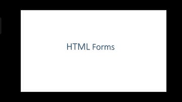 HTML Forms - Labels, Text field, Password, Submit and Reset button