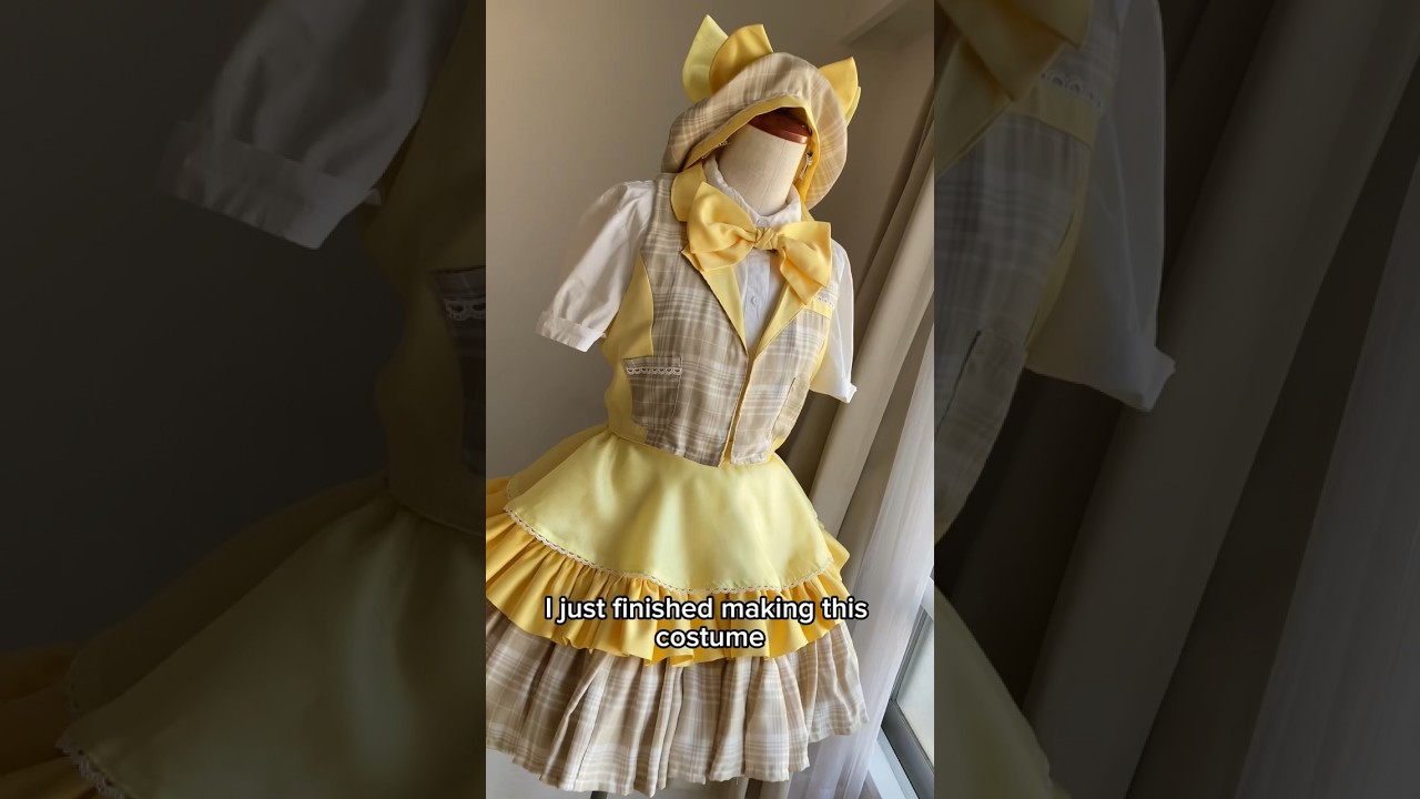 I turned Pikachu into a detective Idol! #idol #costumedesign #jfashion #kawaii