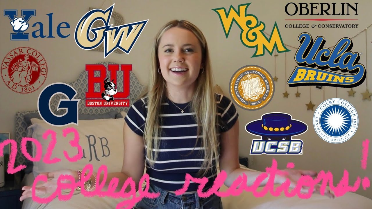 college decision reactions!! (31 schools: ivies, UCs, little ivies)