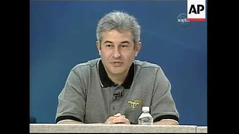 Entrevista coletiva dos astronautas (vídeo em inglês)