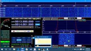 Decoding CW Morse Code with FLDIGI with explanation of what you see in text