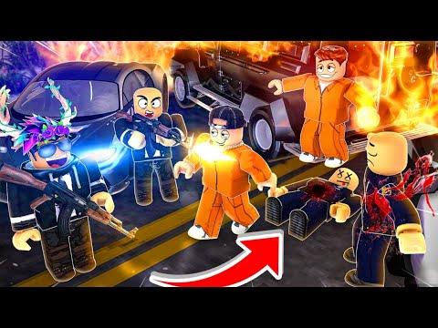 GANG CRIMINALS AMBUSH HIGH RISK PRISON ESCORT! - ERLC Roblox Liberty ...