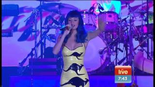 Katy Perry   California Gurls   Sunrise Live   Australia  2010