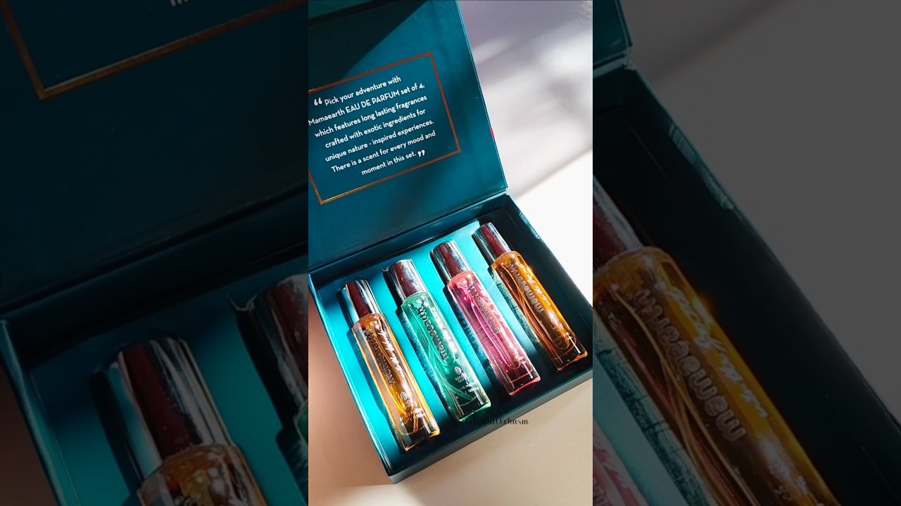 Mamaearth perfume set of 4🌻 