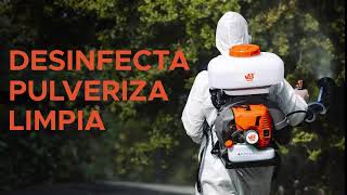 Desinfecta Y Limpia - Motopulverizadora Van Beek 3Vb14B