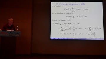 Trevor Wooley - Translation invariance, exponential sums, and Waring