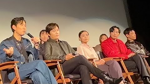 SQUID GAME Season 2 Full Cast Q&A | Lee Jung-jae, Lee Byung-hun, Choi Seung-Hyun & More!