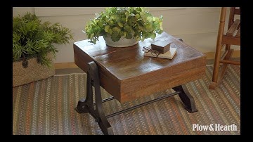Allegheny Trestle Side Table