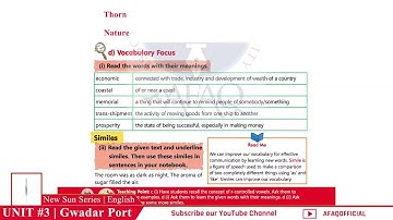 NSS Grade 07 English Chapter 03 Part 03