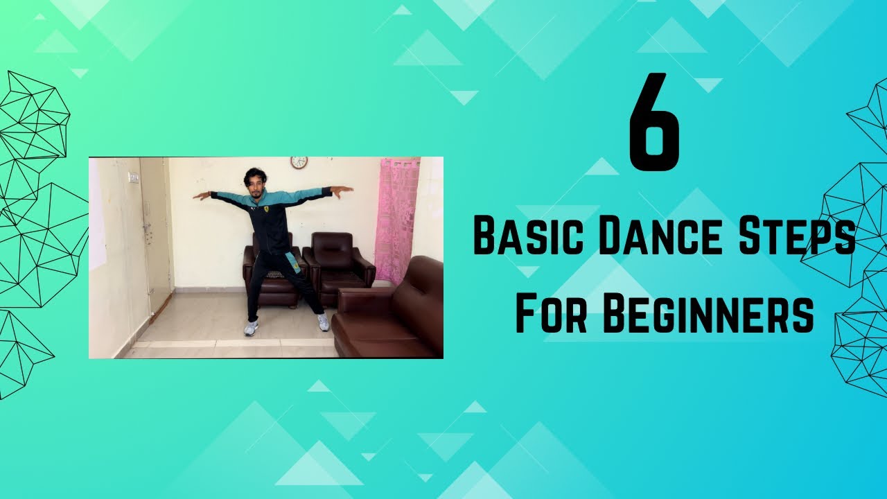 Basic Dance Steps For Beginners | 6 Steps | Ganesh DX - YouTube