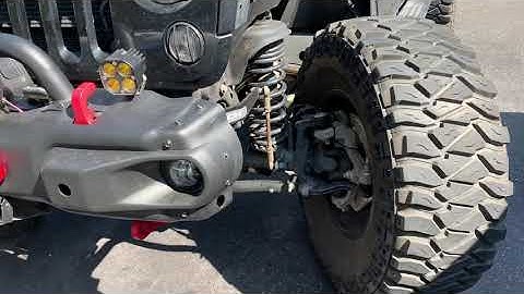 JT Gladiator Rubicon Axles on a JKU Wrangler