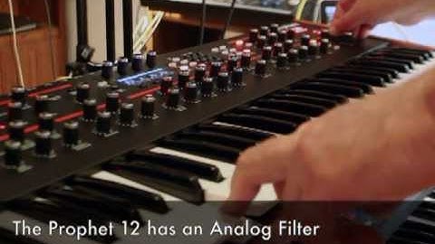 Prophet 12 Analog Filter Modulation