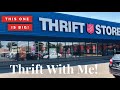 HUGE Salvation Army Thrift With Me! / So Much Goodness