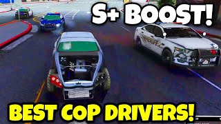 AnthonyZ Gets In A WILD S+ BOOST CHASE Against Best Cop Drivers In The CITY! | GTA 5 RP NoPixel