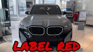 2024 BMW XM LABEL RED $265000 MSRP WOW