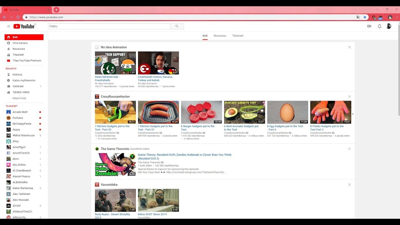 How to get old YouTube layout back (2019 February). (NOT WORKING) YouTube