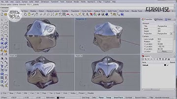 Rhino 3D Tutorial _ 1 Minute Star Modeling