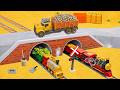 DIY Construction Science Project - Building a Railway Tunnel with Train