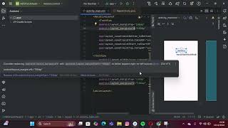 Tutorial buat projeck di android studio pakai java yang didalam nya nampilin nama kelas dan alamat