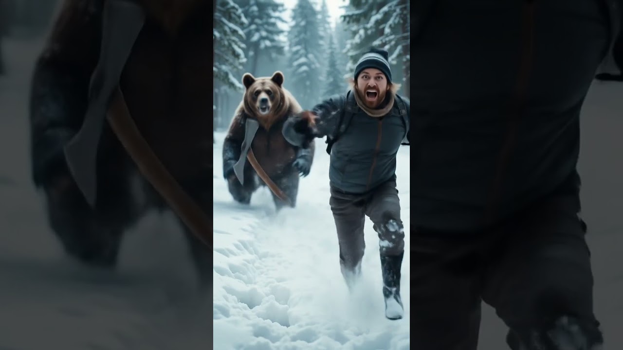 Jungle Ki Pukar | Cartoon Short Story in Snowy Forest 🌲❄️” 