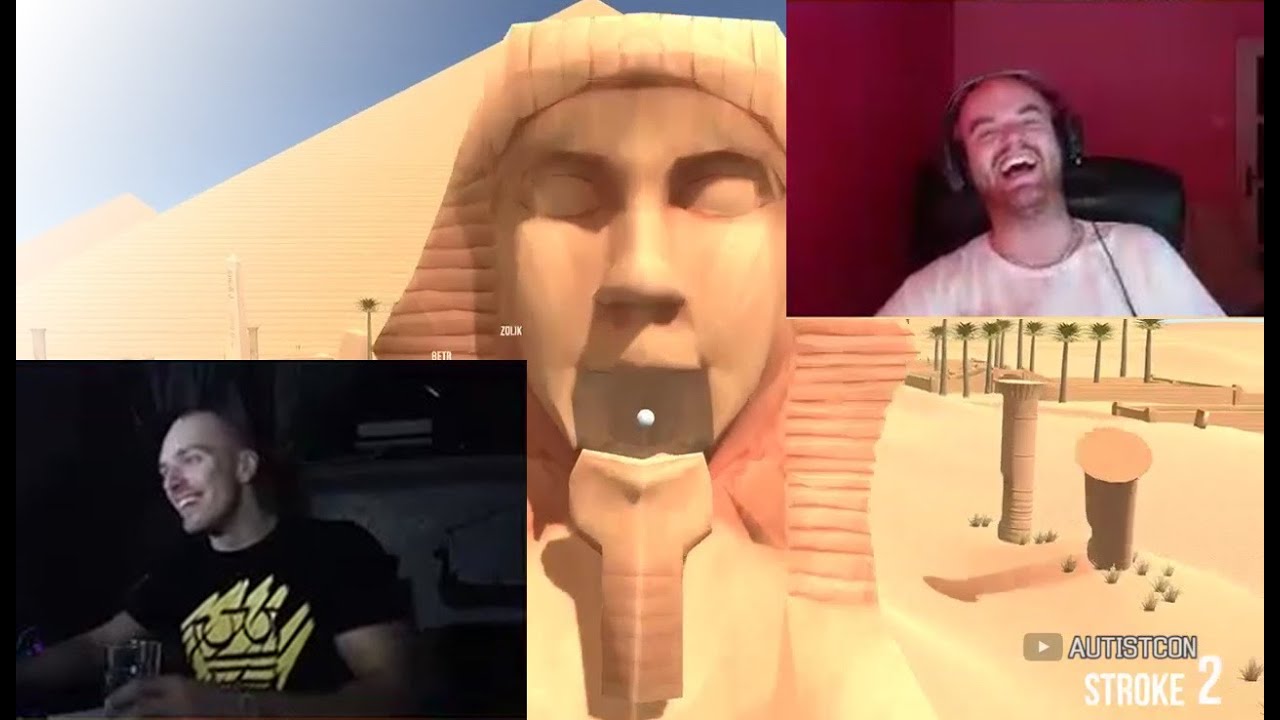 Golf With RAGE [DOUBLE FACECAM]