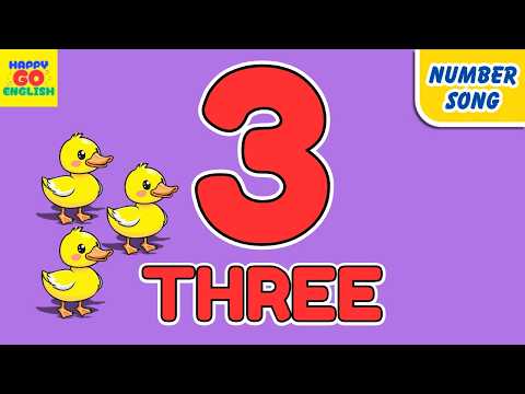Number 3 Song | Learn Number Three | Educational Song for Kids