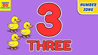 Number 3 Song | Learn Number Three | Educational Song for Kids