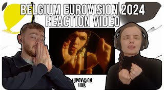 Belgium | Eurovision 2024 Reaction | Mustii - Before The Party's Over | Eurovision Hub