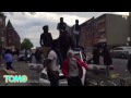 Émeute à Baltimore à la suite des funérailles de Freddie Gray