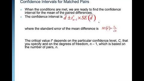 AP Stat Ch. 25 Matched Pairs 2021