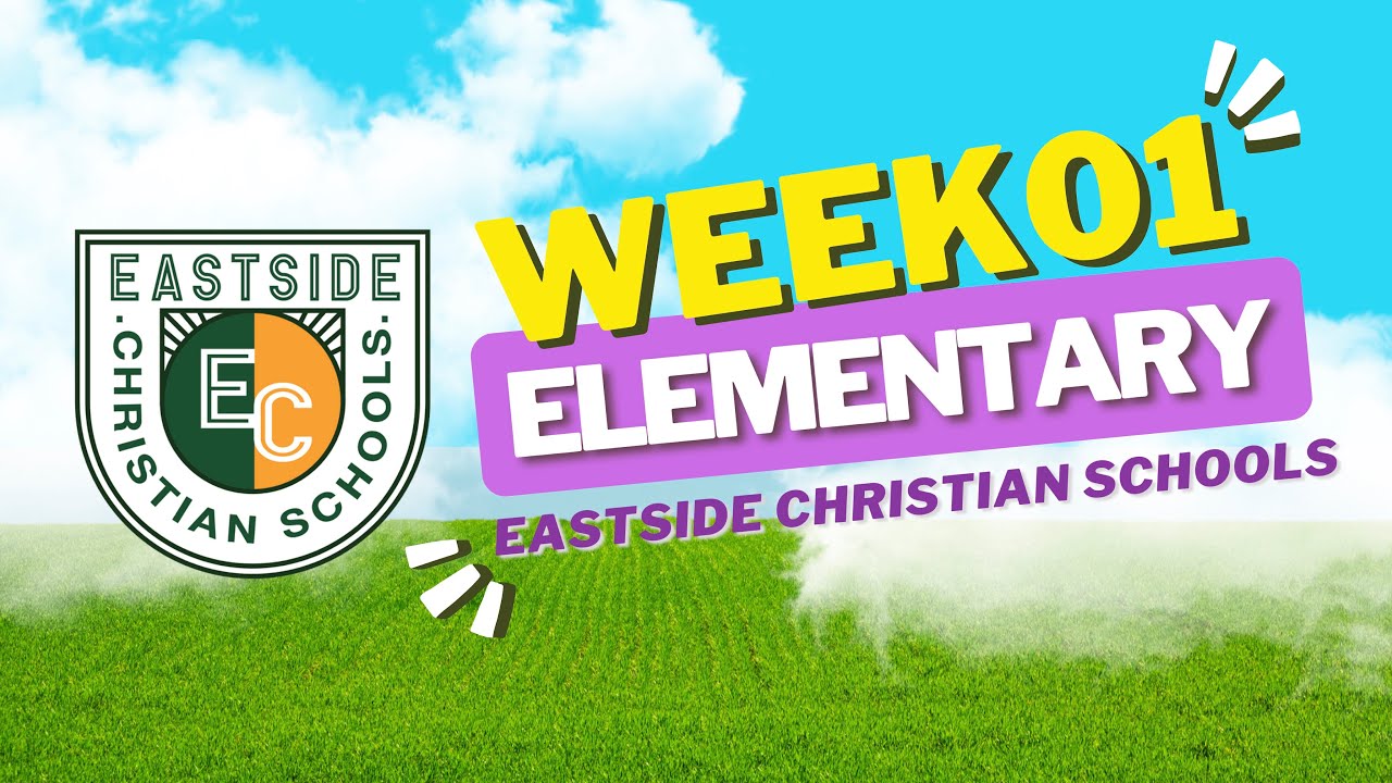 Week 1 Announcements