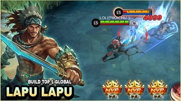 LAPU LAPU BEST BUILD 2022 | INSANE DAMAGE | BUILD TOP 1 GLOBAL LAPU LAPU | MLBB