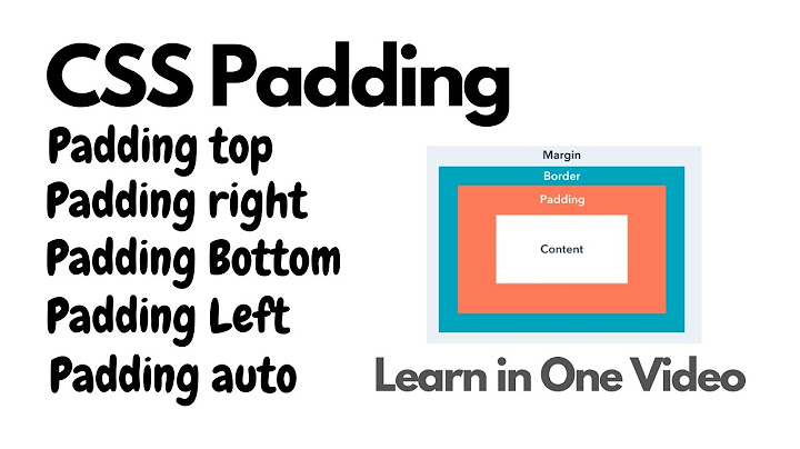 Why padding bottom always greather than padding top in html5 năm 2024