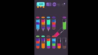 Cups - Water Sort Puzzle Level 305 ⭐️⭐️⭐️ screenshot 3