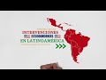 Historia de las intervenciones de eeuu en latinoamerica