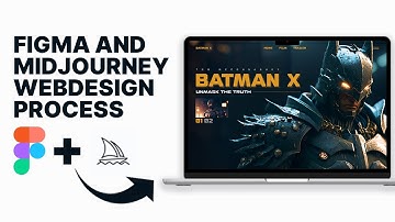Figma and Midjourney amazing websites design tutorial - Speedart