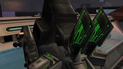 Advent Rising - Piloting the Seeker dropship