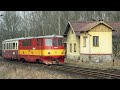 JHMD 2000-2007 mit Dieselloks 705.9 nach Obrataň