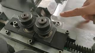Single straw packing machine adjust diameter