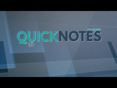 ሴፕቴምበር 24/2019 QuickNotes