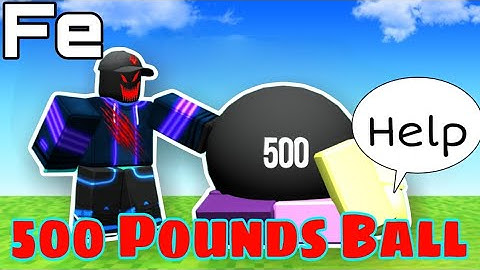 Script Arceus X /Hydrogen Showcase | Fe 500 Pound Ball [ Fling | R6 R15 ]