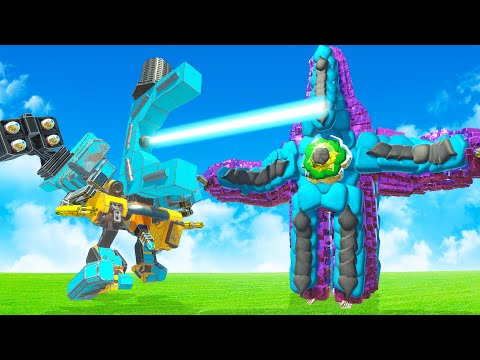 I Built my Own Mech to Fight Starro in Animal Revolt Battle Simulator!